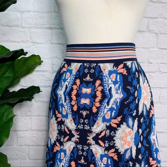 ANTHROPOLOGIE Batik jacquard sweater skirt - Picture 5 of 8